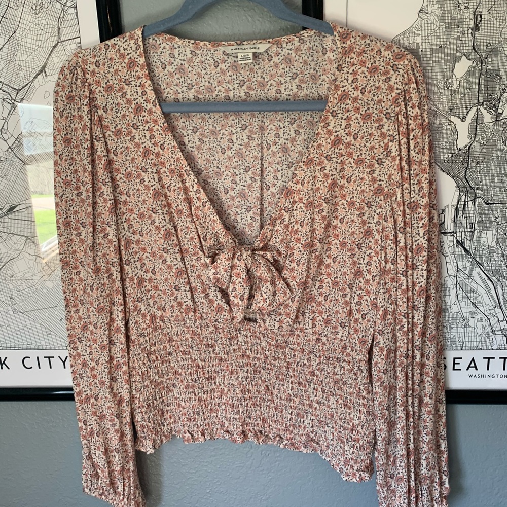 American Eagle tie top